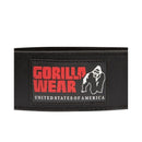 4 Inch Padded Leather Lifting Belt, black/red-Nostovyö-Gorilla Wear-S/M-Aminopörssi