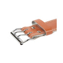 6 Inch Padded Leather Lifting Belt, brown-Nostovyö-Gorilla Wear-S/M-Aminopörssi