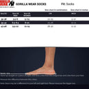 Crew Socks, Black-Sukat-Gorilla Wear-35-38-Aminopörssi