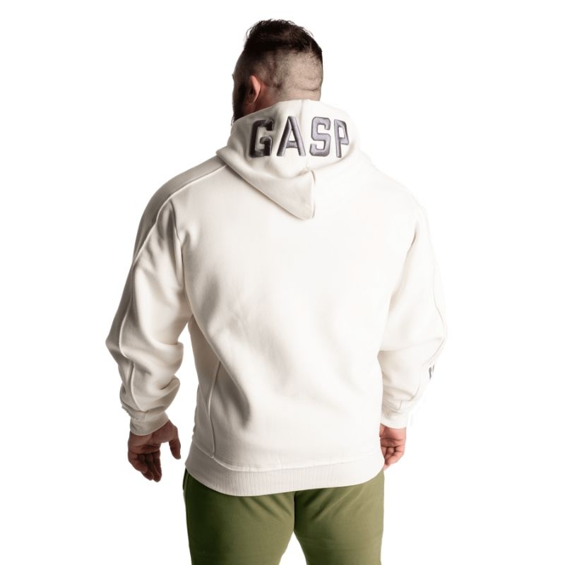 Pro GASP hood, White-Miesten huppari-GASP-M-Aminopörssi