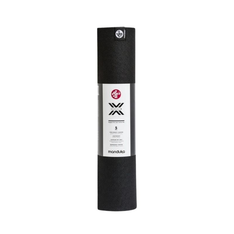 X Mat, 5 mm, Black-Joogamatto-Manduka-Aminopörssi