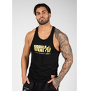 Classic Tank Top - Black/Gold-Miesten hihattomat paidat-Gorilla Wear-S-Aminopörssi