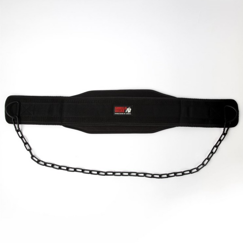 Gorilla Wear Nylon Dip Belt, black-Nostovyö-Gorilla Wear-Aminopörssi