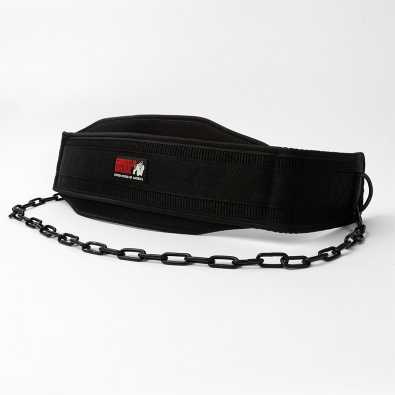 Gorilla Wear Nylon Dip Belt, black-Nostovyö-Gorilla Wear-Aminopörssi