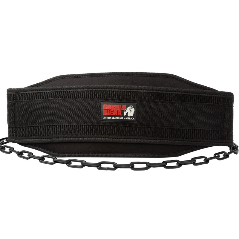 Gorilla Wear Nylon Dip Belt, black-Nostovyö-Gorilla Wear-Aminopörssi