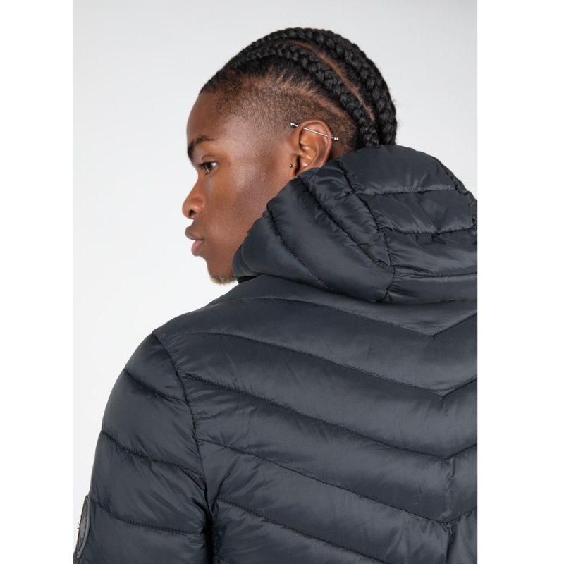 Osborn Puffer Jacket - Black-Miesten takit-Gorilla Wear-S-Aminopörssi