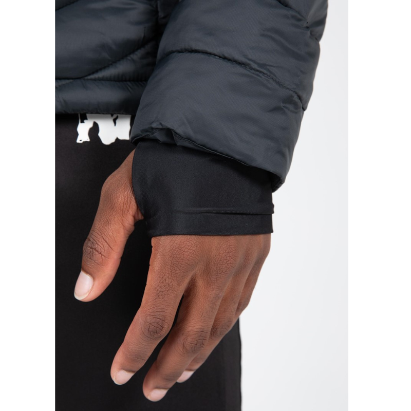 Osborn Puffer Jacket - Black-Miesten takit-Gorilla Wear-S-Aminopörssi