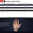 Mitchel Training Gloves Black-Red-Treenihanska-Gorilla Wear-S-Aminopörssi