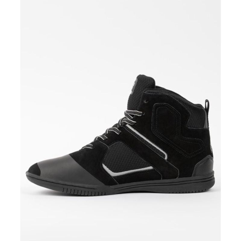 Troy High Tops - Black/Gray-Miesten kengät-Gorilla Wear-41-Aminopörssi