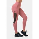 High Waist Mesh Leggings 573, Old Rose-Naisten trikoot ja leggingsit-Nebbia-XS-Aminopörssi