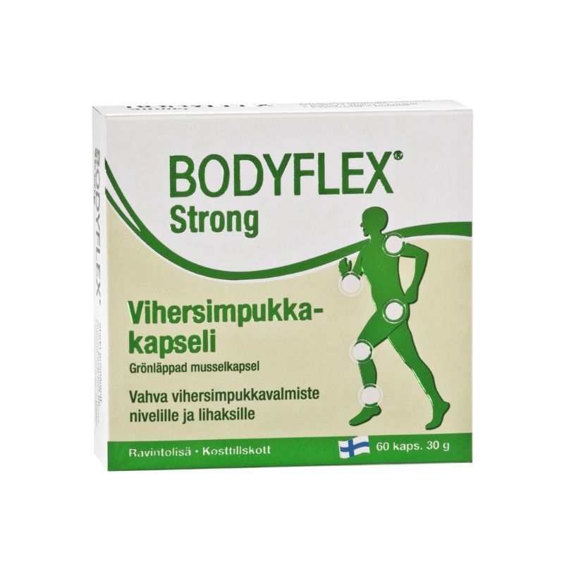 Bodyflex® Strong, 60 kaps.-Vihersimpukka-Hankintatukku-Aminopörssi