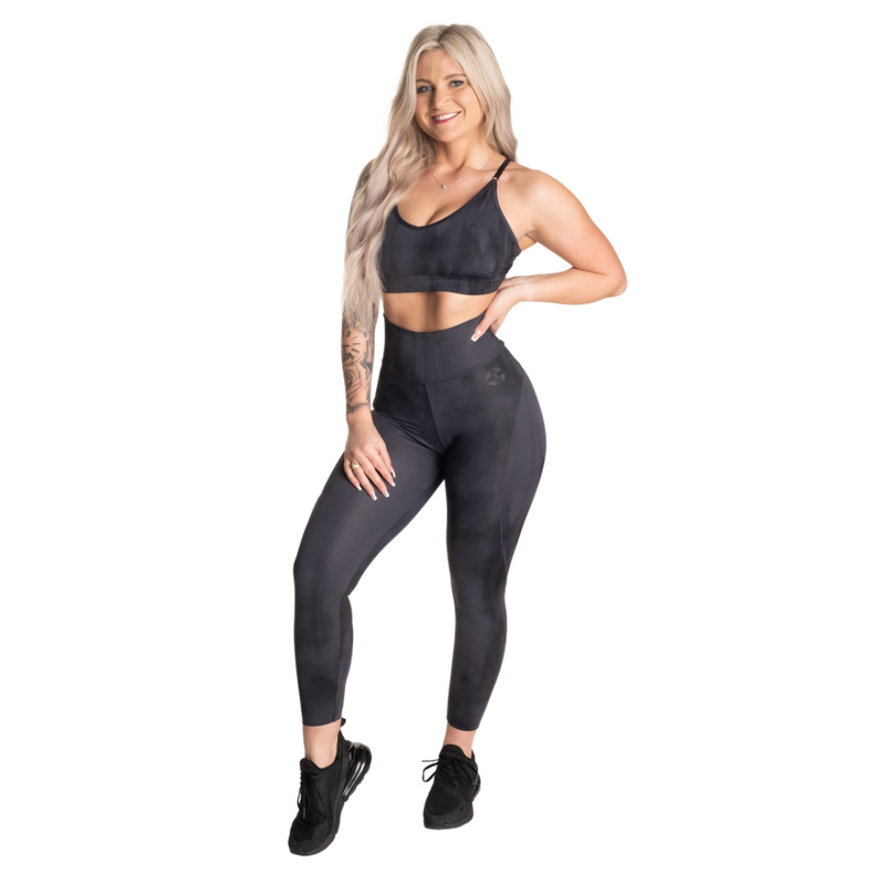 High waist leggings, Dark Gray Grunge-Naisten trikoot ja leggingsit-Better Bodies-XS-Aminopörssi