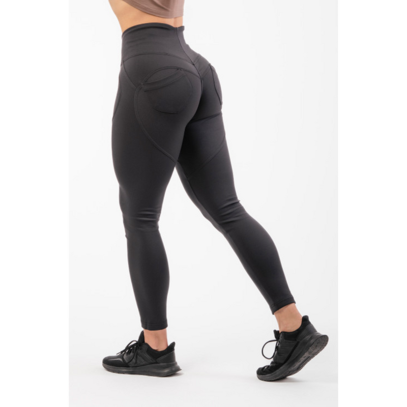 High Waist & Lifting Effect Bubble Butt Pants 587-Naisten housut-Nebbia-XS-Aminopörssi