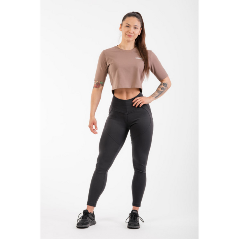 High Waist & Lifting Effect Bubble Butt Pants 587-Naisten housut-Nebbia-XS-Aminopörssi