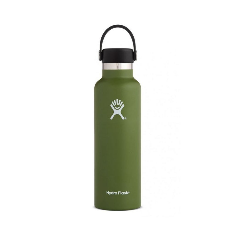 Standard Mouth termospullo, 621 ml, Olive-Teräspullo-Hydro Flask-Aminopörssi