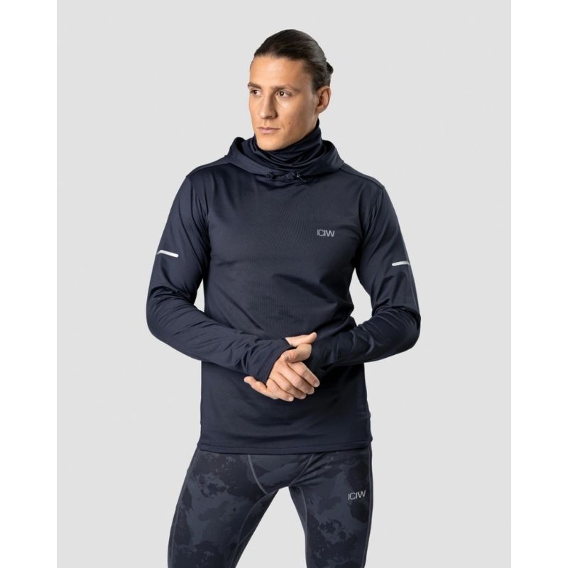 Mercury Pullover Hoodie Navy-Miesten shortsit-ICANIWILL-Aminopörssi