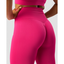 Define Seamless Scrunch Tights, Bright Pink-Naisten trikoot ja leggingsit-ICANIWILL-XS-Aminopörssi