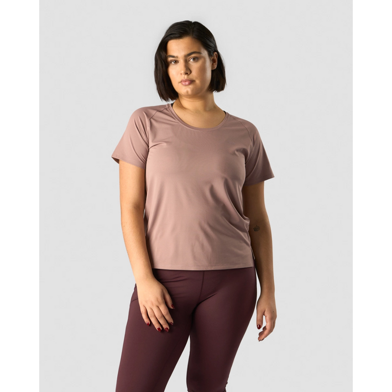 Stride T-shirt Wmn Mauve-Naisten lyhythihaiset ja topit-ICANIWILL-XS-Aminopörssi