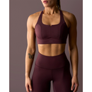 Stride Sports Bra Burgundy-Naisten urheiluliivit-ICANIWILL-XS-Aminopörssi