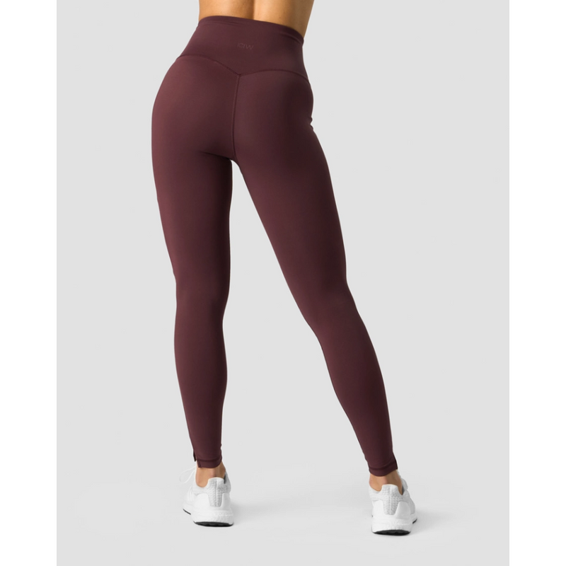 Stride Tights Wmn Burgundy-Naisten trikoot ja leggingsit-ICANIWILL-XS-Aminopörssi