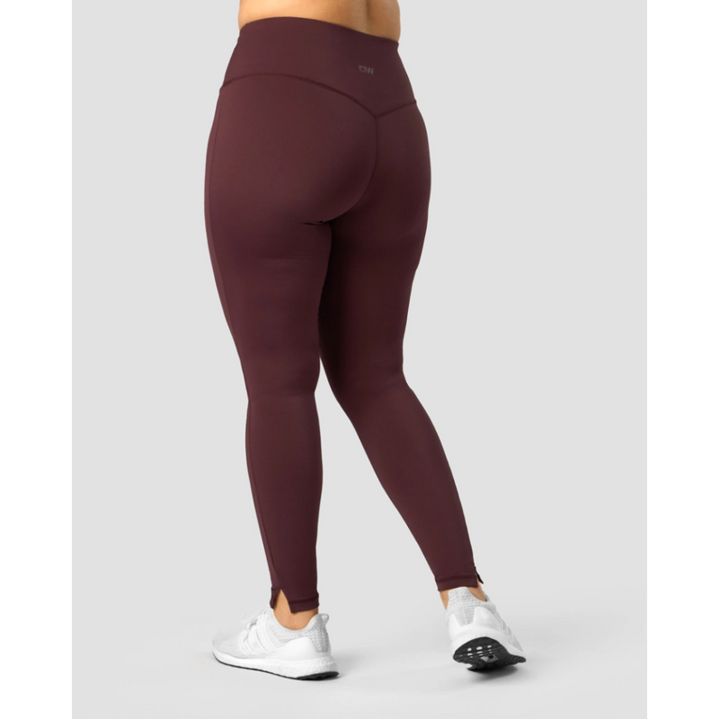 Stride Tights Wmn Burgundy-Naisten trikoot ja leggingsit-ICANIWILL-XS-Aminopörssi