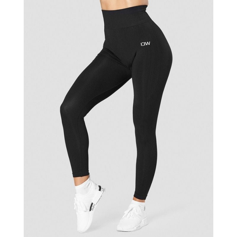 Define Seamless Tights, black-Naisten trikoot ja leggingsit-ICANIWILL-XS-Aminopörssi