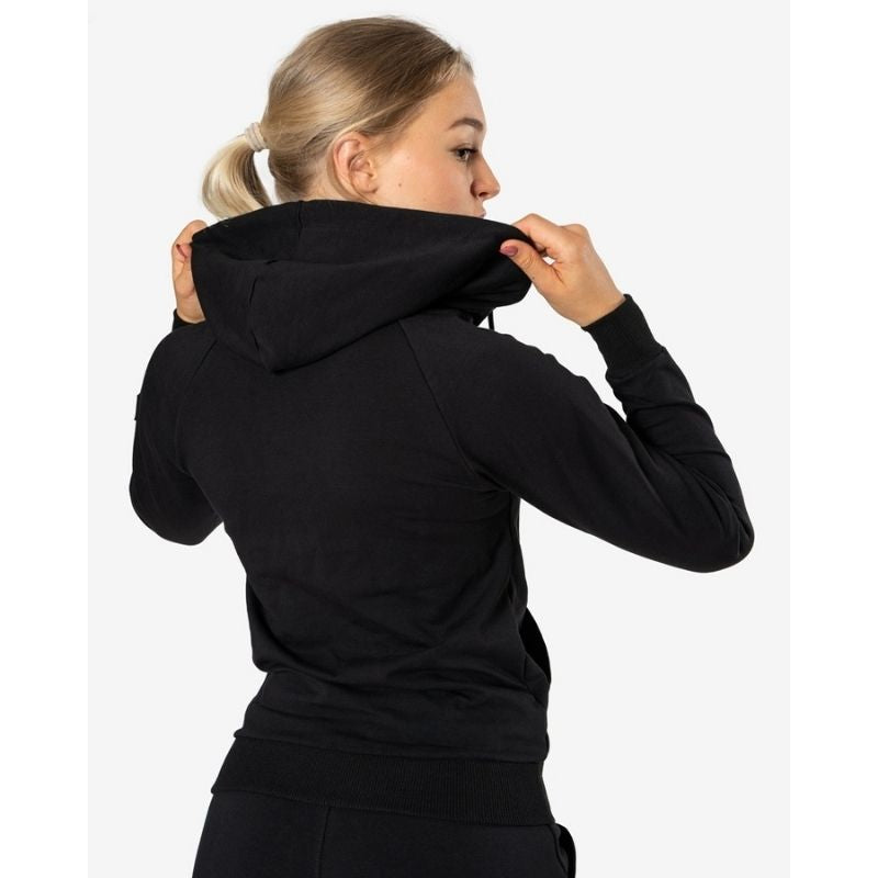 Activity Zip Hoodie Women, Black-Naisten pitkähihaiset ja hupparit-ICANIWILL-XS-Aminopörssi