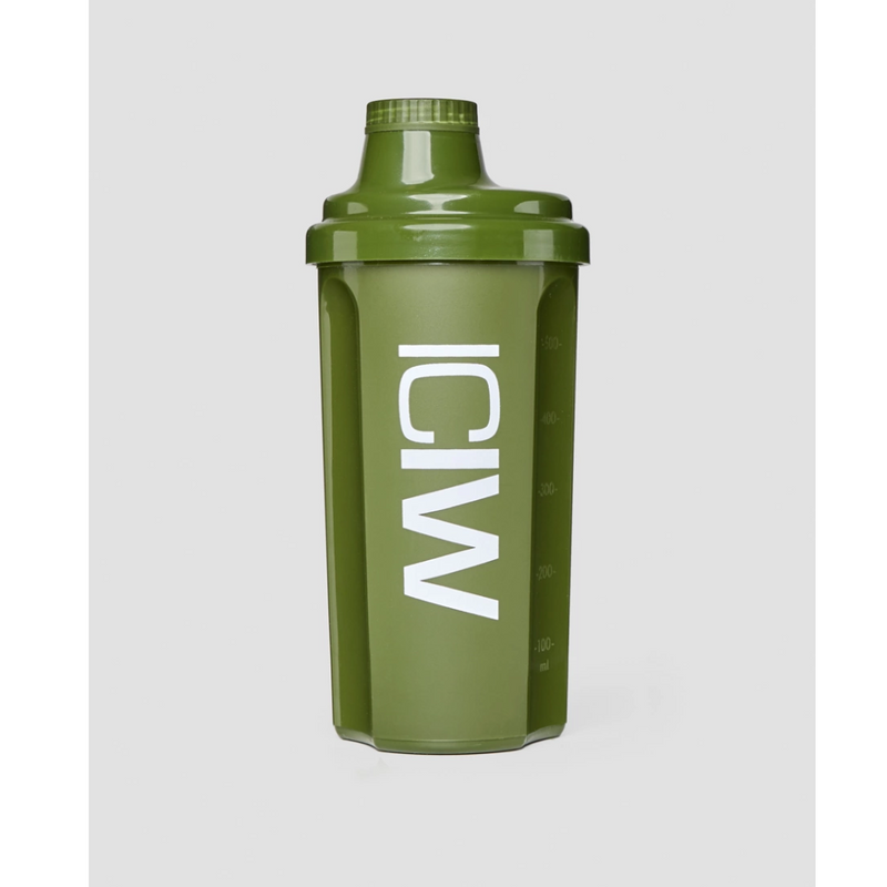 Shaker Army Green, 500 ml-Shakeri-ICANIWILL-Aminopörssi