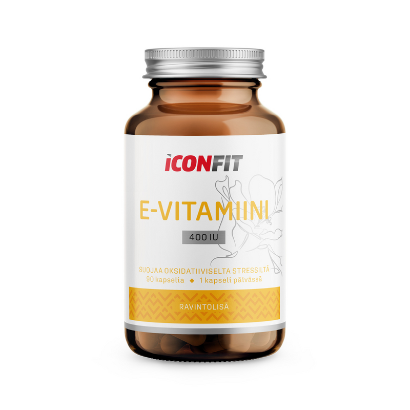 E-vitamiini, 90 kaps.-E-vitamiini-ICONFIT-Aminopörssi