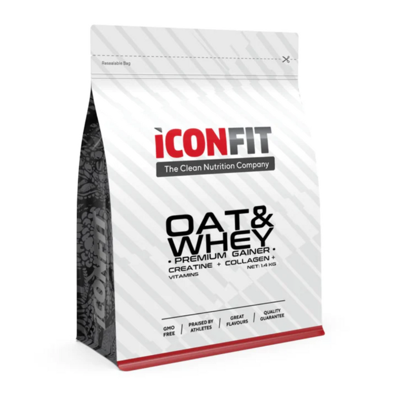 Oat & Whey Premium Gainer, 1,5 kg-Gaineri-ICONFIT-Chocolate-Aminopörssi