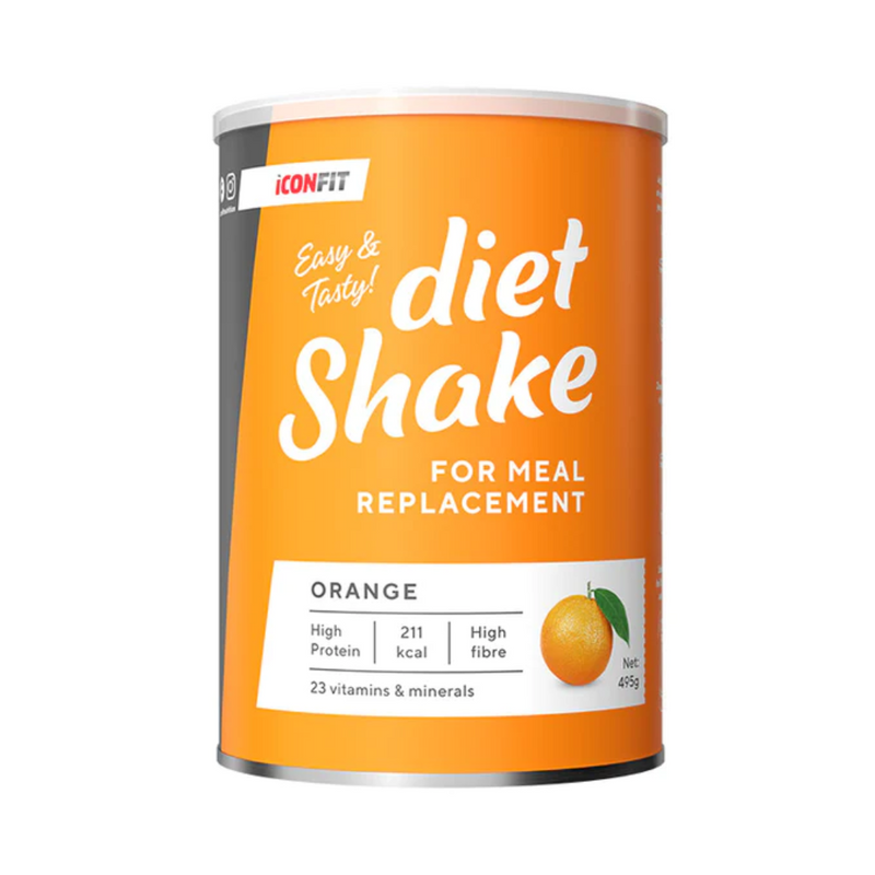Diet Shake, 495 g-Ateriankorvike-ICONFIT-Orange-Aminopörssi