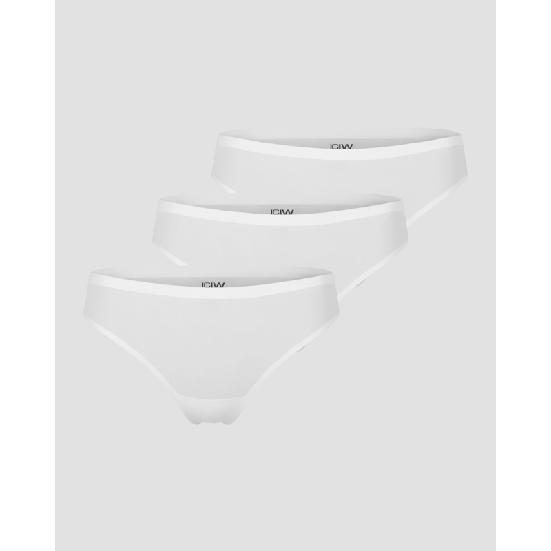 Invisible Thong 3-pack, white-Naisten alusasut-ICANIWILL-XS-Aminopörssi
