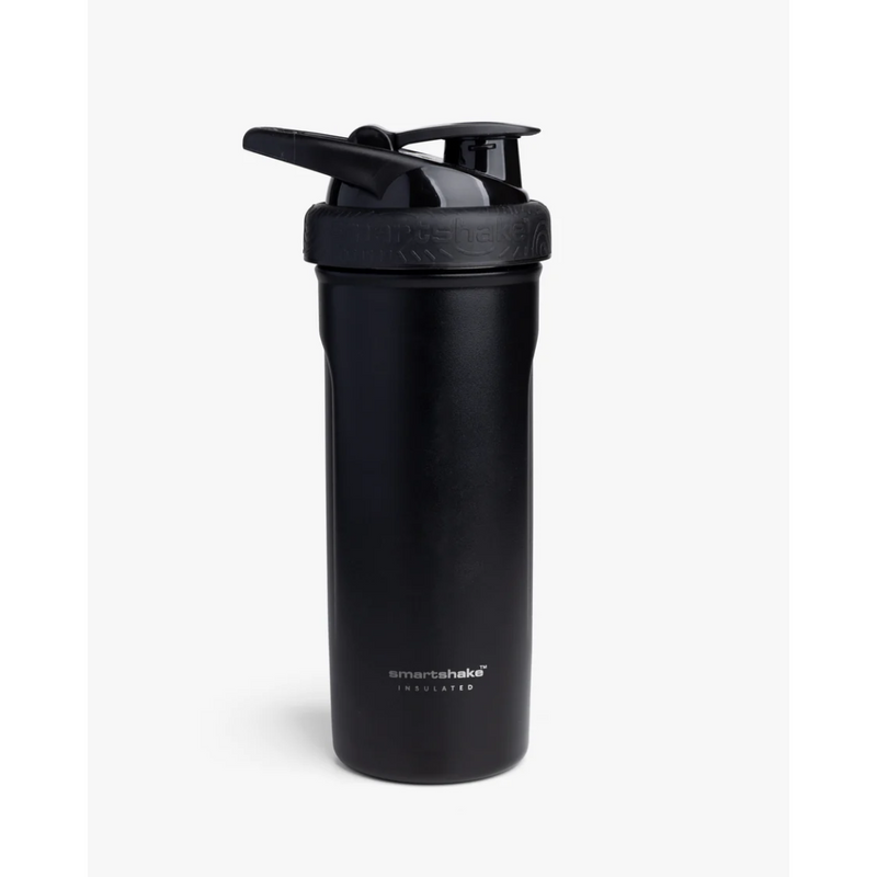 Instulated Steel 750ml, Black-Teräspullo-SmartShake-Aminopörssi