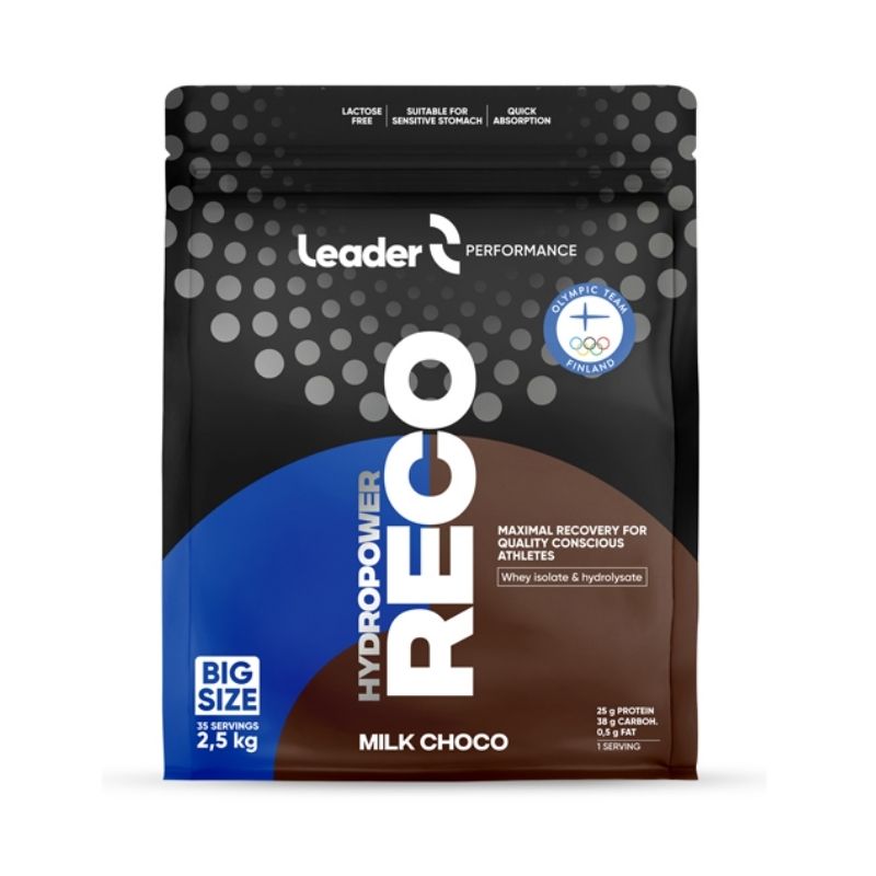 Performance Hydropower Reco 2,5 kg-Palautusjuoma-LEADER Foods-Milk Chocolate-Aminopörssi