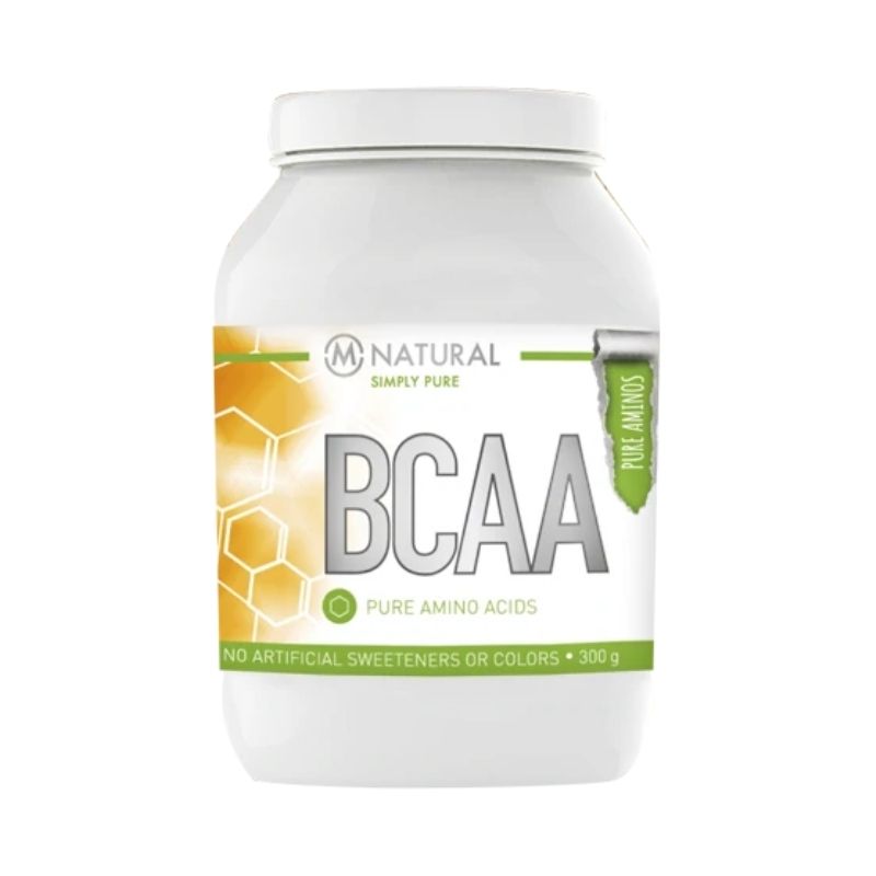BCAA, 300 g-BCAA-aminohappo-M-Natural-Maustamaton-Aminopörssi