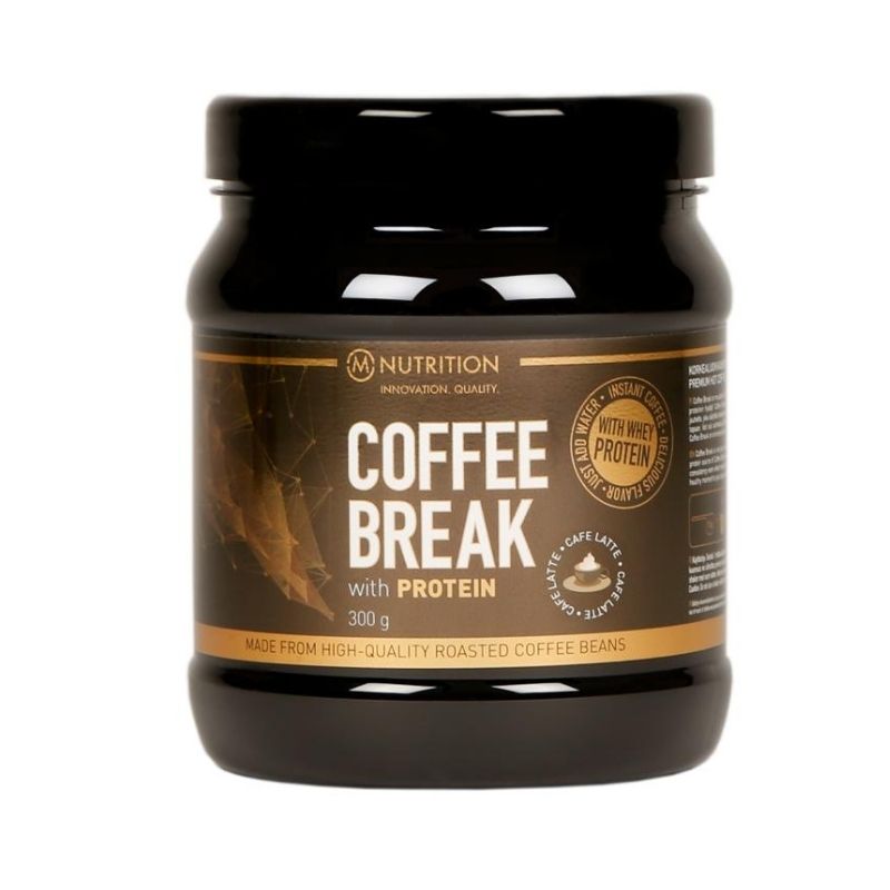 Coffee Break, 300 g-Heraproteiini-M-Nutrition-Black Coffee-Aminopörssi