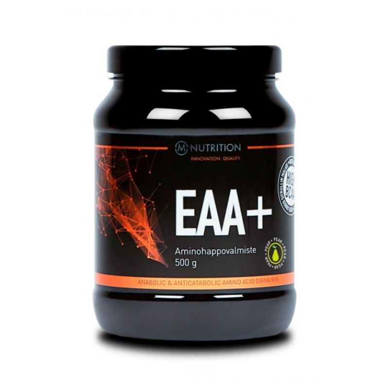 EAA+ 500 g-EAA-aminohappo-M-Nutrition-Päärynä-Aminopörssi