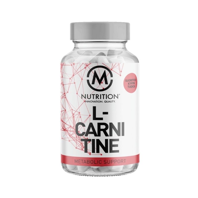 L-Carnitine, 120 kaps.-L-karnitiini-M-Nutrition-Aminopörssi