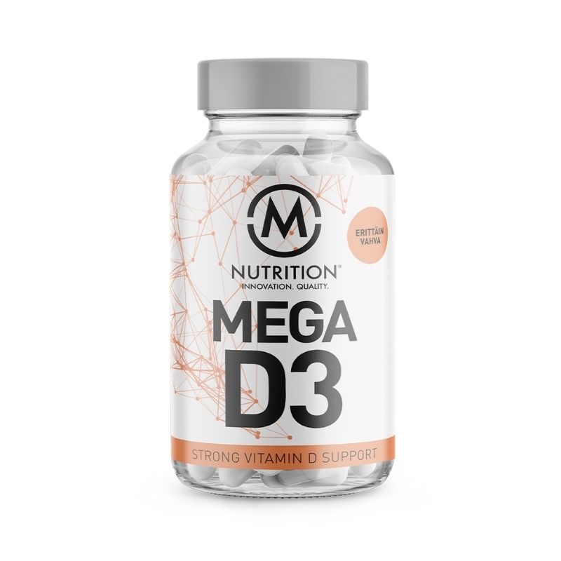 Mega D3 125 mcg, 120 tabl.-D-vitamiini-M-Nutrition-Aminopörssi