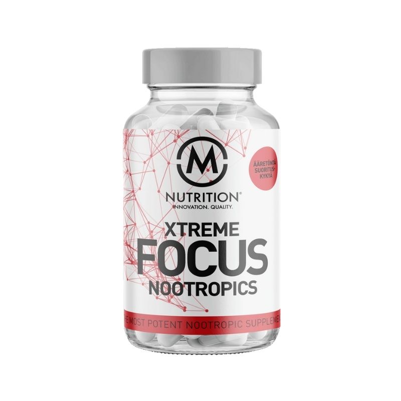 Xtreme Focus Nootroopics, 120 kaps.-Nootrooppivalmiste-M-Nutrition-Aminopörssi