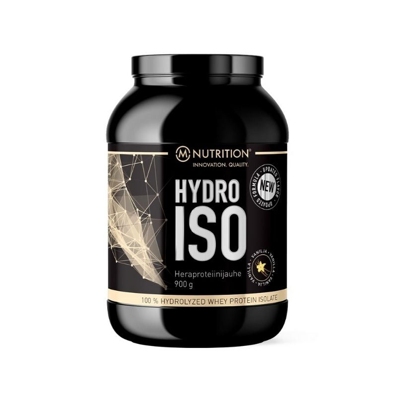 HydroISO, 900 g-Heraproteiini-isolaatti-M-Nutrition-Vanilja-Aminopörssi