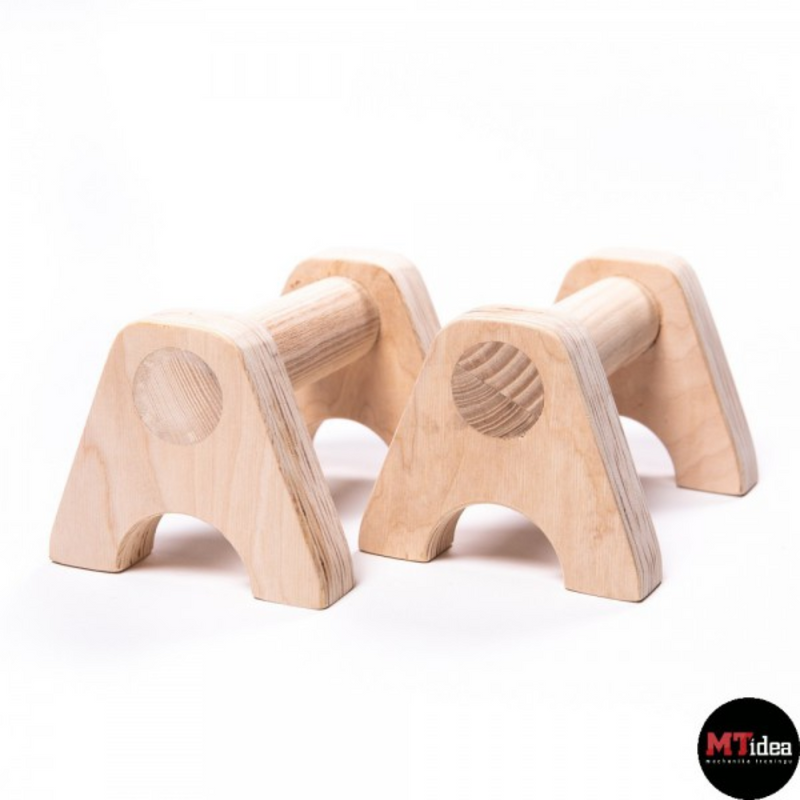Wooden Mini Paralletes-Nojapuut-MTIDEA-Aminopörssi