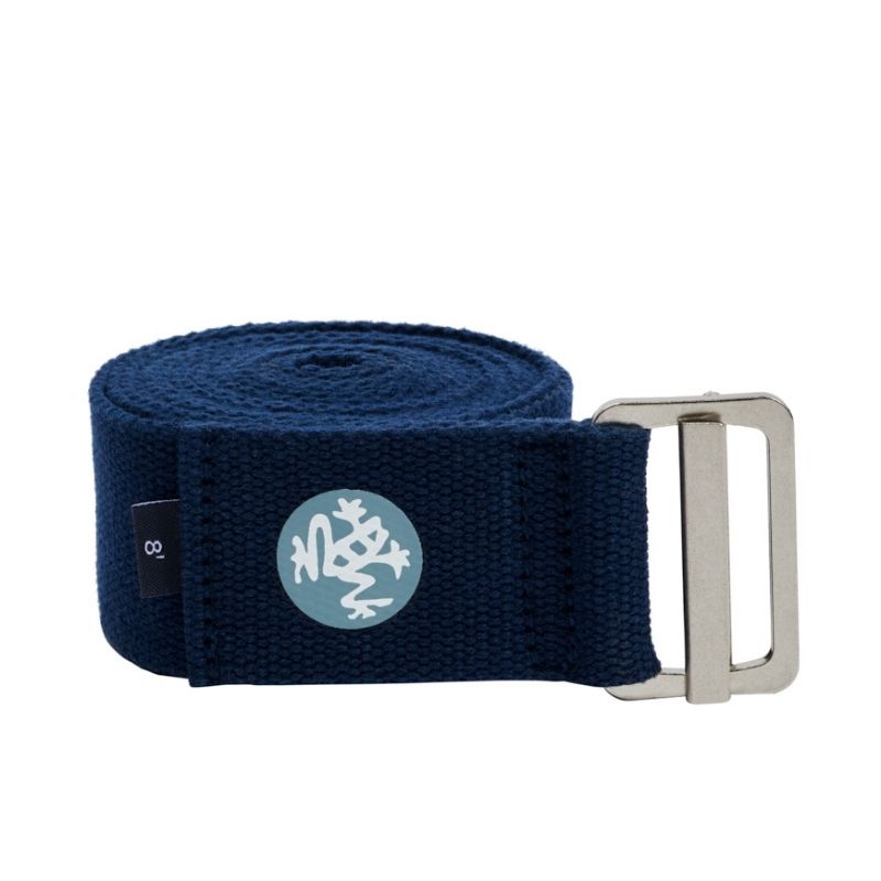 Align Yoga Strap, Midnight-Joogavyö-Manduka-8'/243 cm-Aminopörssi