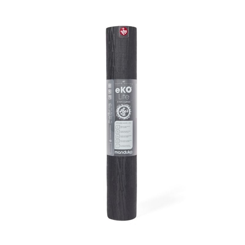 eKO® Lite Yoga Mat 4 mm, Charcoal-Joogamatto-Manduka-Aminopörssi