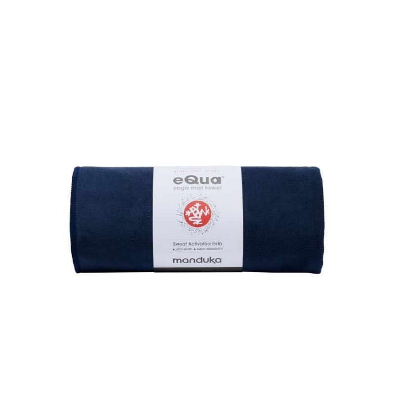 eQua® Mat Towel, Midnight-Joogamattopyyhe-Manduka-Aminopörssi