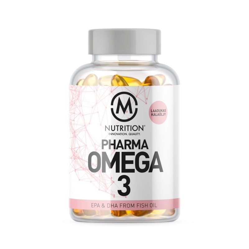 Pharma Omega-3, 120 kaps.-Kalaöljy-M-Nutrition-Aminopörssi