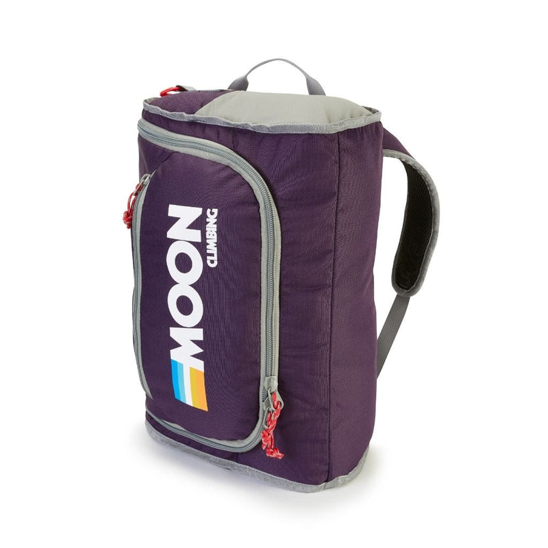 Bouldering Bag, Retro Stripe Blackberry-Kiipeilyreppu-Moon Climbing-HiRock