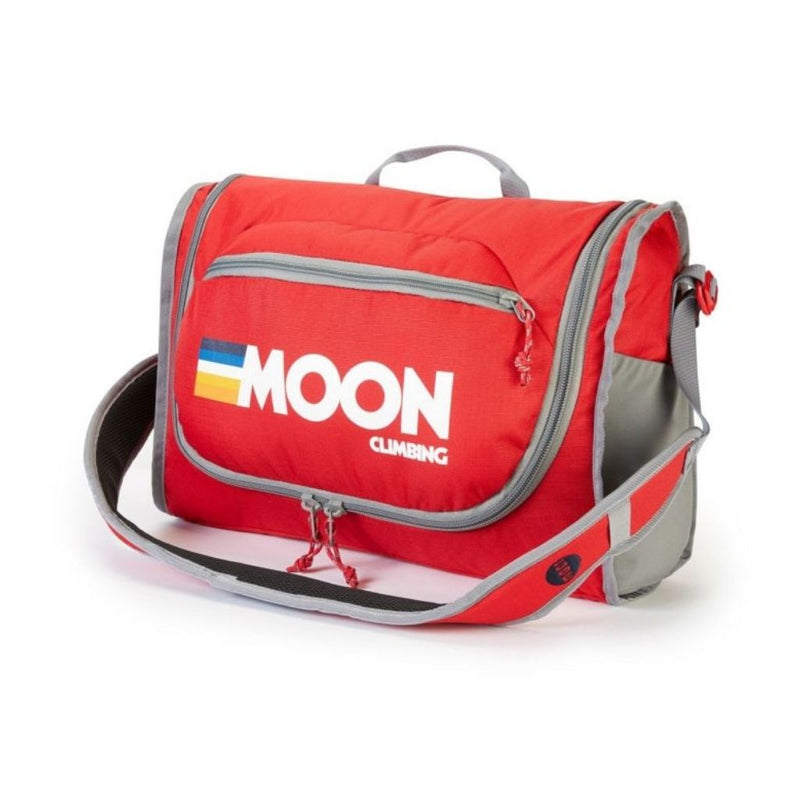 Bouldering Bag, Retro Stripe True Red-Kiipeilyreppu-Moon Climbing-HiRock