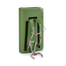 Warrior Crash Pad, Retro Stripe Green-Boulderpatja-Moon Climbing-HiRock