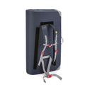 Warrior Crash Pad, Retro Stripe Indigo-Boulderpatja-Moon Climbing-HiRock